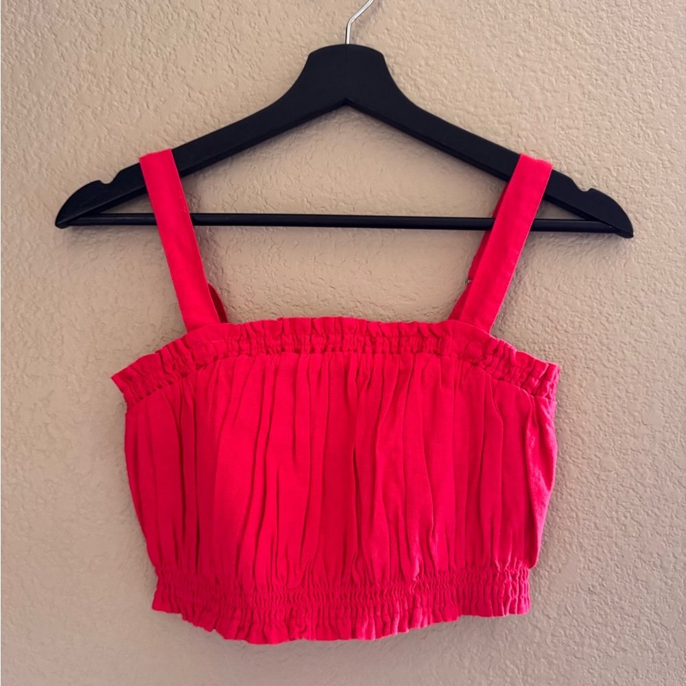 Abercrombie & Fitch Bright Pink Women's Top